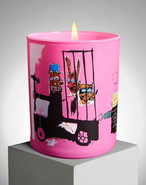 Bougie parfumée Jean-Michel Basquiat x Ligne Blanche Paris - ligneblancheparis.com