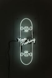 Skate neon light - pinterest.com